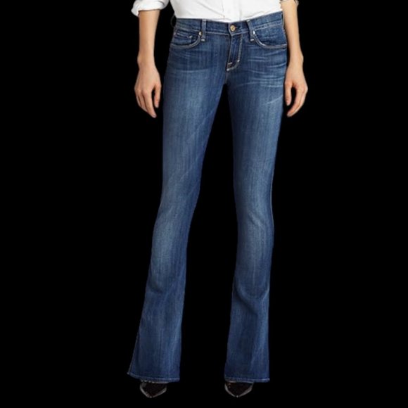 7 For All Mankind Women's Kaylie Slim Fit Jeans - Picture 2 of 16
